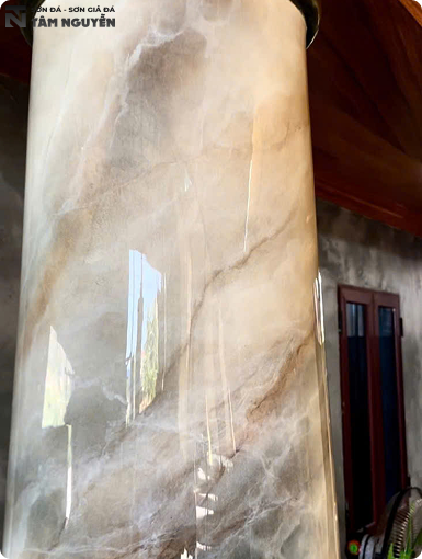 Dự án sơn hiệu ứng của Anh Công - tiền giang 